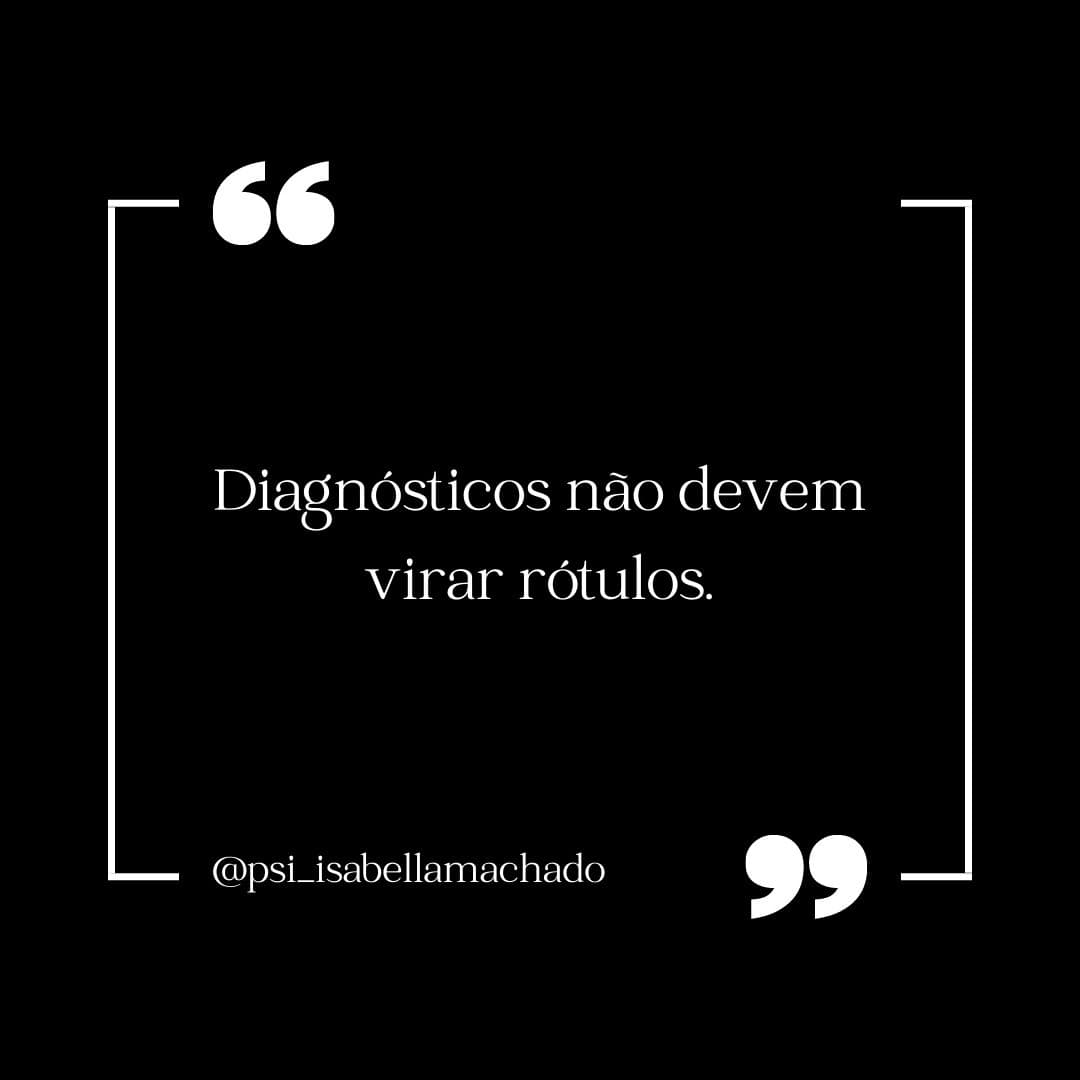 Diagnóstico ≠ Sentença