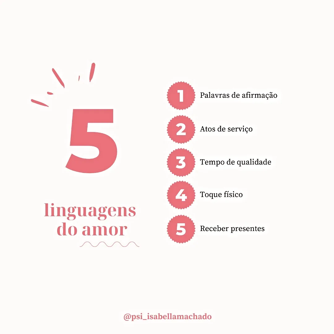 As 5 linguagens do amor