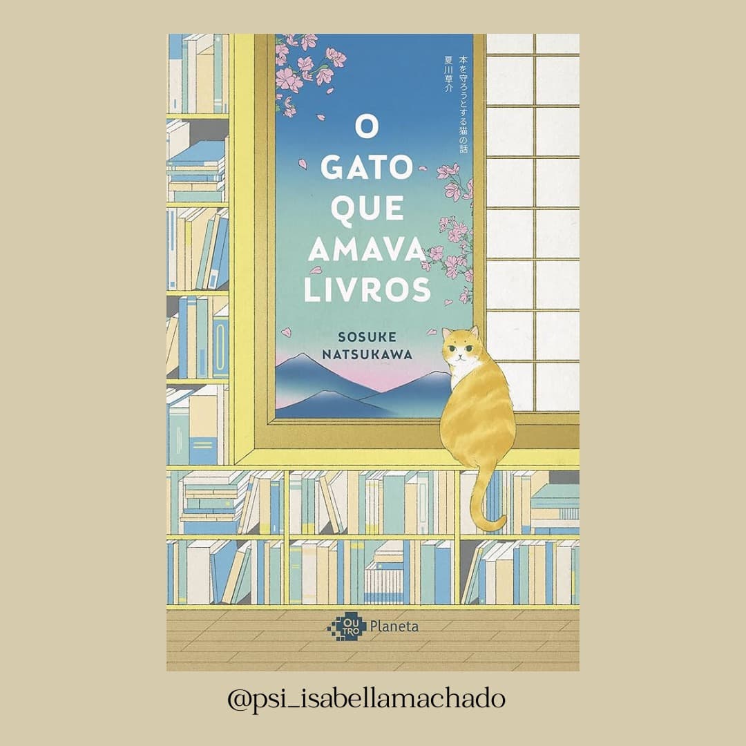 #Psi_com_livros: O gato que amava livros