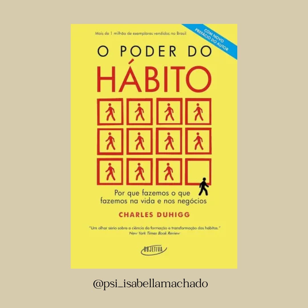 #Psi_com_livros: O poder do hábito